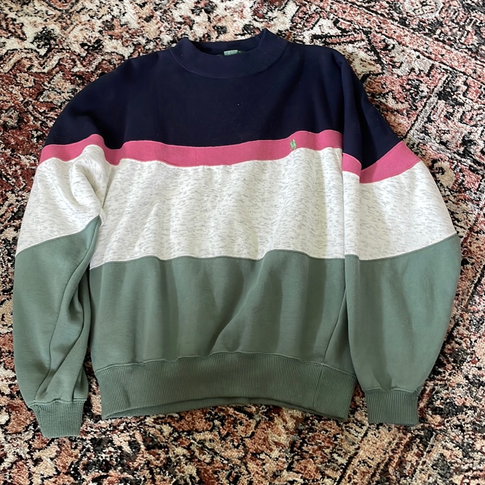 cute women’s striped crew neck